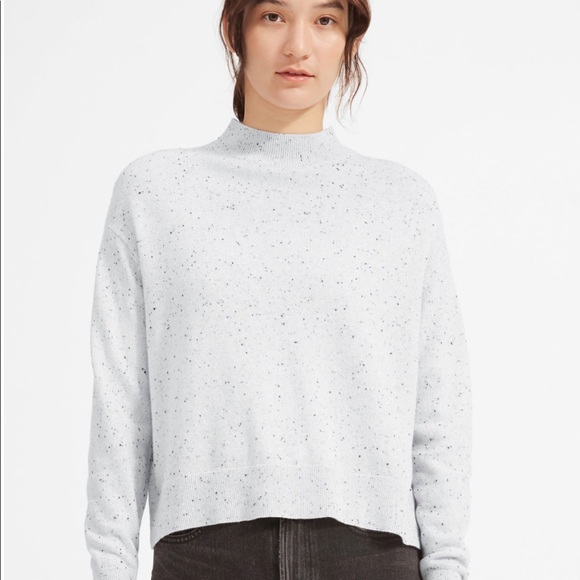 Everlane cashmere mockneck sweater donegal Everlane cashmere mockneck sweater donegal